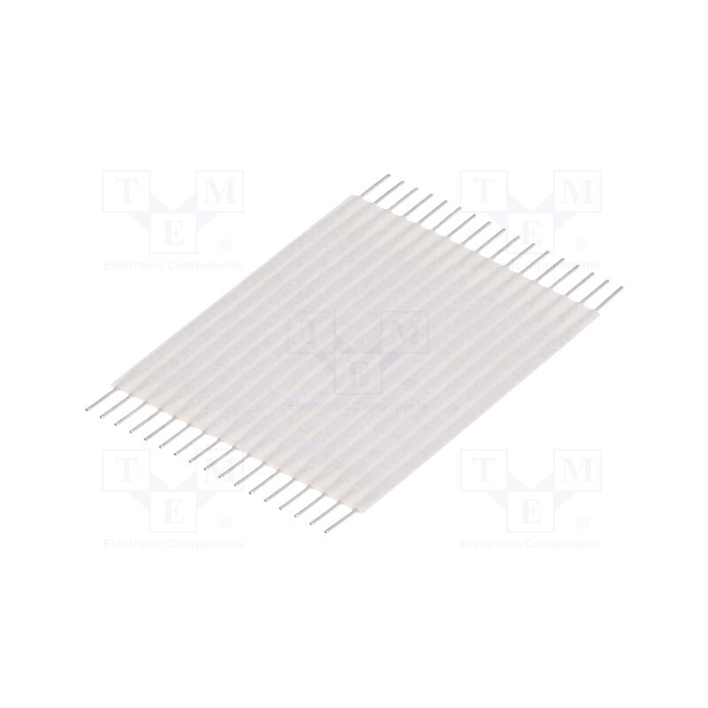 1 pcs x TE Connectivity - 1-1437130-5 - Connector: jumper cable, Cable ph: 1.27mm, L: 25.4mm, straight