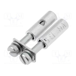 1 pcs x WEIDMu00dcLLER - 0336700000 Q 2 SAK4 - Screw bridge, ways: 2, SAK4