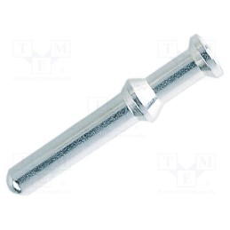 1 pcs x HARTING - 9320006104 - Contact, male, copper alloy, silver plated, 1.5mm2, Han® C, 40A