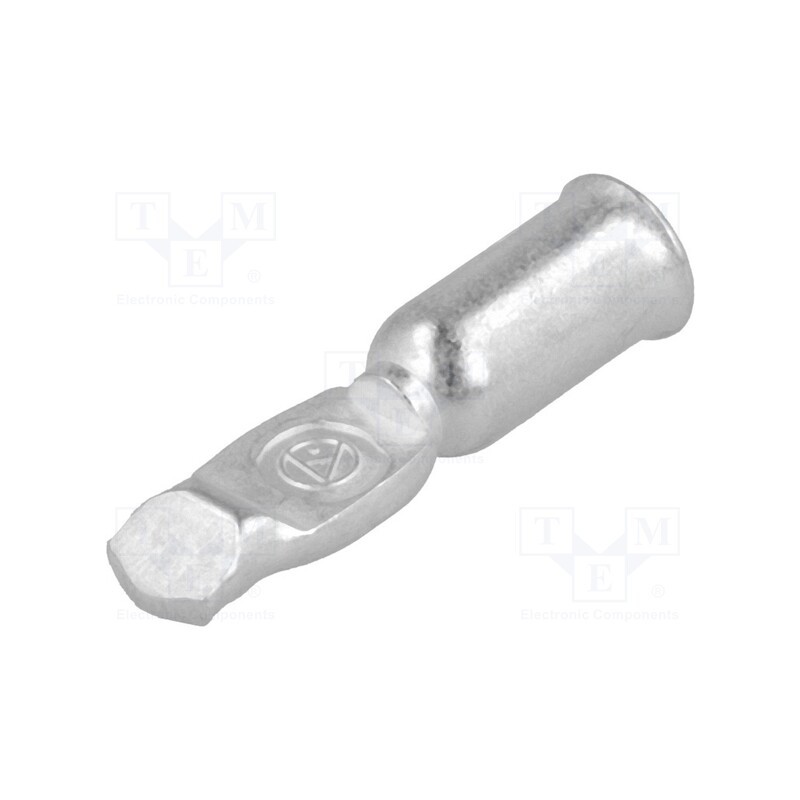 1 pcs x ENCITECH - 1130-0111-01 - Contact, hermaphrodite, copper, silver plated, 6AWG, 75A, crimped