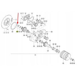 238446 1 o-ring 57 2 x 3