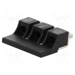 1 pcs x POKu00d3J - A42-5323 - Screw bridge, ways: 3, black, ZUG-6