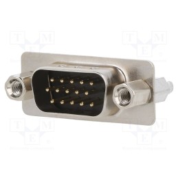 1 pcs x Amphenol Communications Solutions - 10090928-P154VLF - D-Sub, PIN: 15, socket, male, for panel mounting, straight, 2.5A