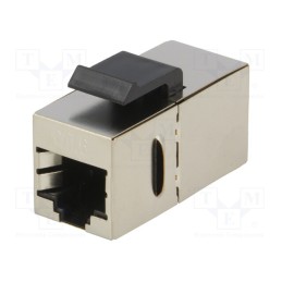 1 pcs x LOGILINK - NK4011 - Socket, coupler, Cat: 6, shielded,Keystone, Layout: 8p8c, straight