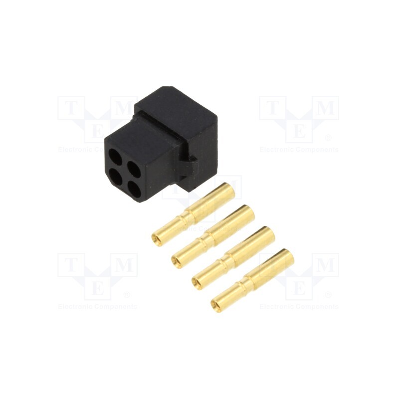 1 pcs x HARWIN - M80-8890405 - Plug, wire-wire/PCB, female, Datamate L-Tek, 2mm, PIN: 4, crimped