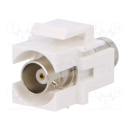 1 pcs x LOGILINK - NK0019 - Coupler, socket, BNC socket x2, female x2, Keystone, straight, 50Ω