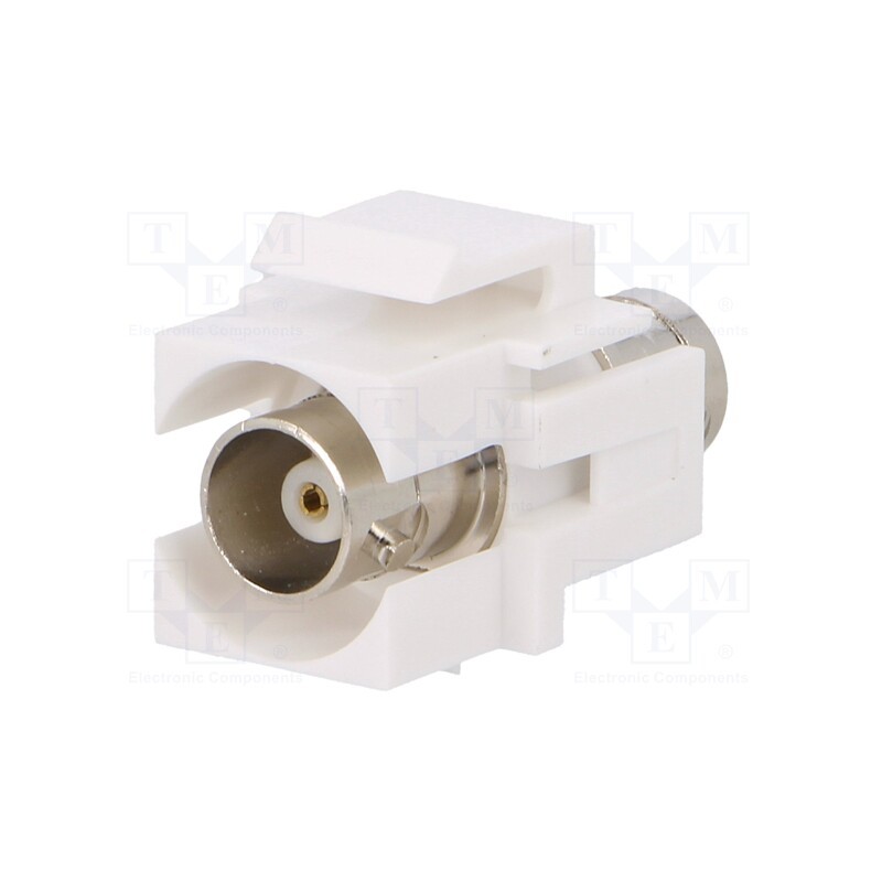 1 pcs x LOGILINK - NK0019 - Coupler, socket, BNC socket x2, female x2, Keystone, straight, 50Ω