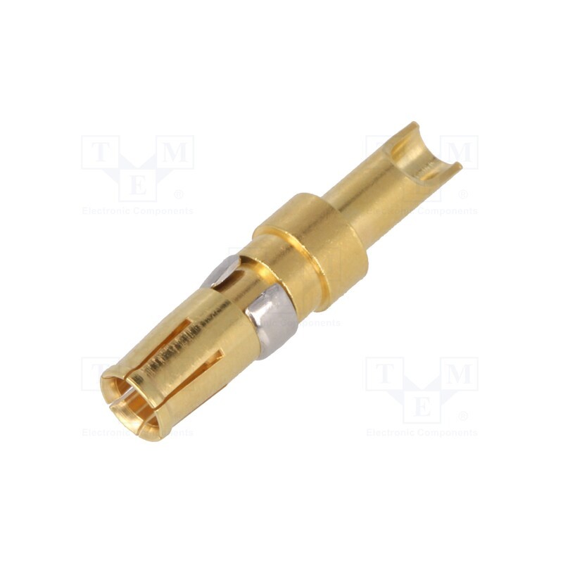 1 pcs x CONEC - 132C10029X - Contact, female, copper alloy, gold-plated, 14AWG÷12AWG, 20A