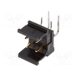 1 pcs x HARTING - 2519041202 - Connector: PCB to PCB, male, PIN: 4, har-modular®, THT, angled