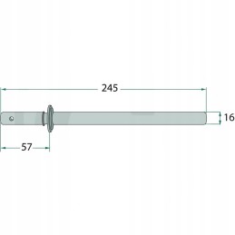 Chain drive finger for agco dronningborg