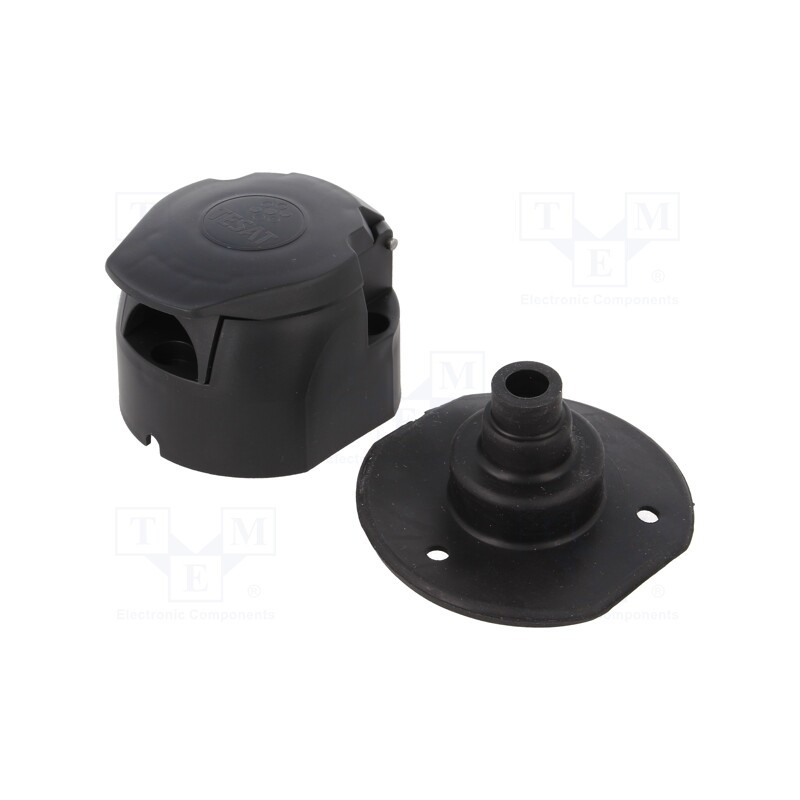 1 pcs x TESAT - G12-T7-52 - Connector: automotive, socket, for panel mounting, PIN: 7, 12VDC