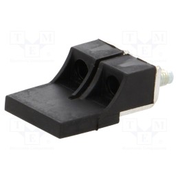 1 pcs x POKu00d3J - A42-5213 - Screw bridge, ways: 2, black, ZUG-4