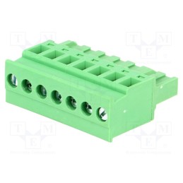1 pcs x DEGSON ELECTRONICS - 2EDGKA-5.0-07P-14 - Pluggable terminal block, 5mm, ways: 7, angled, plug, female, green