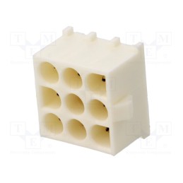 1 pcs x TE Connectivity - 350712-1 - Socket, wire-board, male, Universal MATE-N-LOK, 6.35mm, PIN: 9