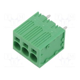 1 pcs x ADAM TECH - EB167A-03-M-180 - PCB terminal block, Contacts ph: 7.5mm, ways: 3, straight, on PCBs