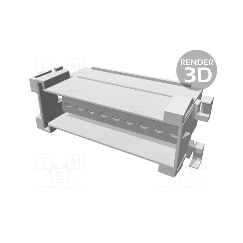 1 pcs x TE Connectivity - 929505-6 - Connector: wire-wire, JPT, male, plug, for cable, PIN: 18, black