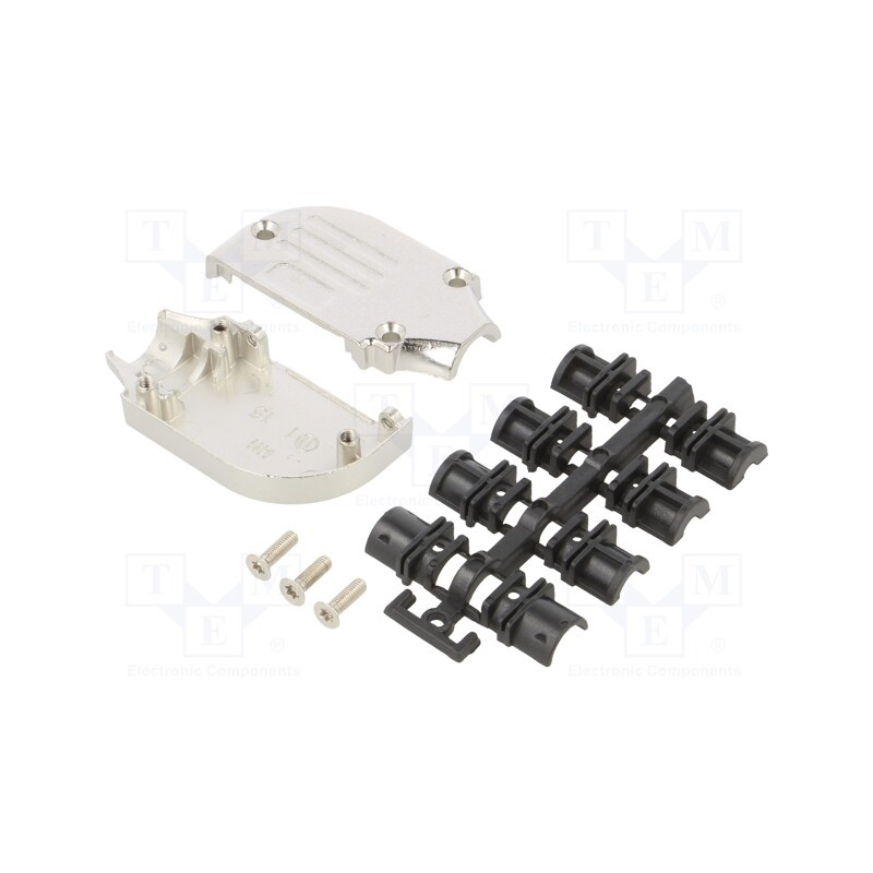 1 pcs x ENCITECH - 6560-0406-32 - Enclosure: for D-Sub connectors, D-Sub 15pin,D-Sub HD 26pin