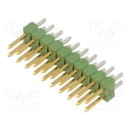 1 pcs x TE Connectivity - 1-826656-0 - Pin header, pin strips, AMPMODU MOD II, male, PIN: 20, straight