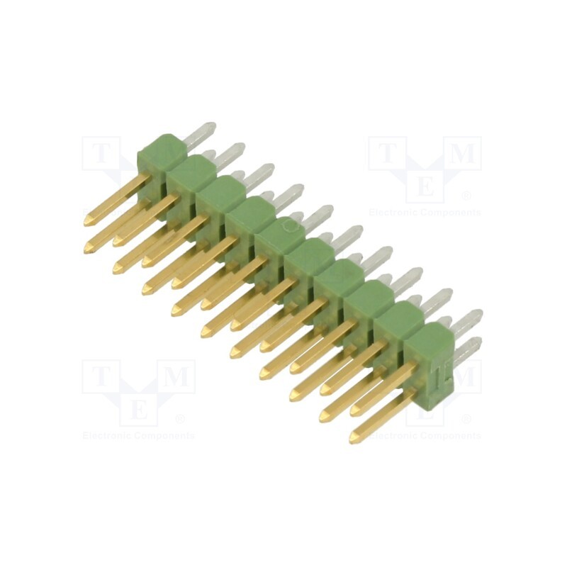 1 pcs x TE Connectivity - 1-826656-0 - Pin header, pin strips, AMPMODU MOD II, male, PIN: 20, straight