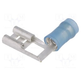 1 pcs x TE Connectivity - 156666-1 - Terminal: flat, 6.3mm, 0.8mm, female, 1.25÷2mm2, crimped, for cable