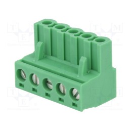 1 pcs x PHOENIX CONTACT - MSTB 2,5/ 5-ST-5,08 1757048 - Pluggable terminal block, 5.08mm, ways: 5, straight, plug, female