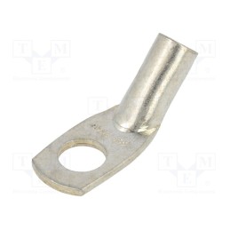 1 pcs x ERKO - KCS45_12-35/10 - Tip: ring tube, M12, 35mm2, crimped, for cable, angled 45°, tinned