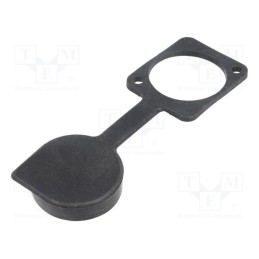 1 pcs x CLIFF - CP30285 - Protection cap, black, XLR standard, 19x24mm, FT
