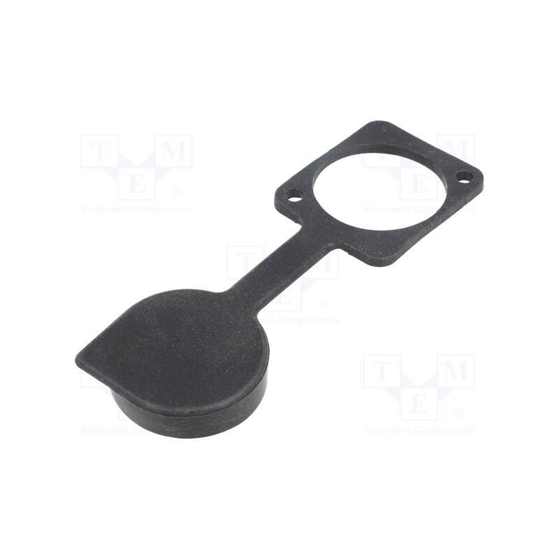 1 pcs x CLIFF - CP30285 - Protection cap, black, XLR standard, 19x24mm, FT