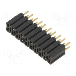 1 pcs x FISCHER ELEKTRONIK - BL2.20G - Socket, pin strips, female, PIN: 20, straight, 2.54mm, THT, 2x10