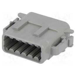 1 pcs x DEUTSCH - DTM06-12SA - Connector: wire-wire, DTM, female, plug, for cable, PIN: 12, grey
