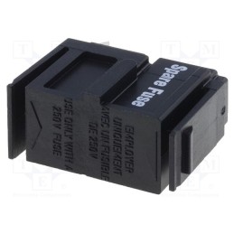 1 pcs x SCHURTER - 4301.1409 - Fuse drawer, IEC 60320, Fingergrip, Fusedrawer 2, Des: fuse x1