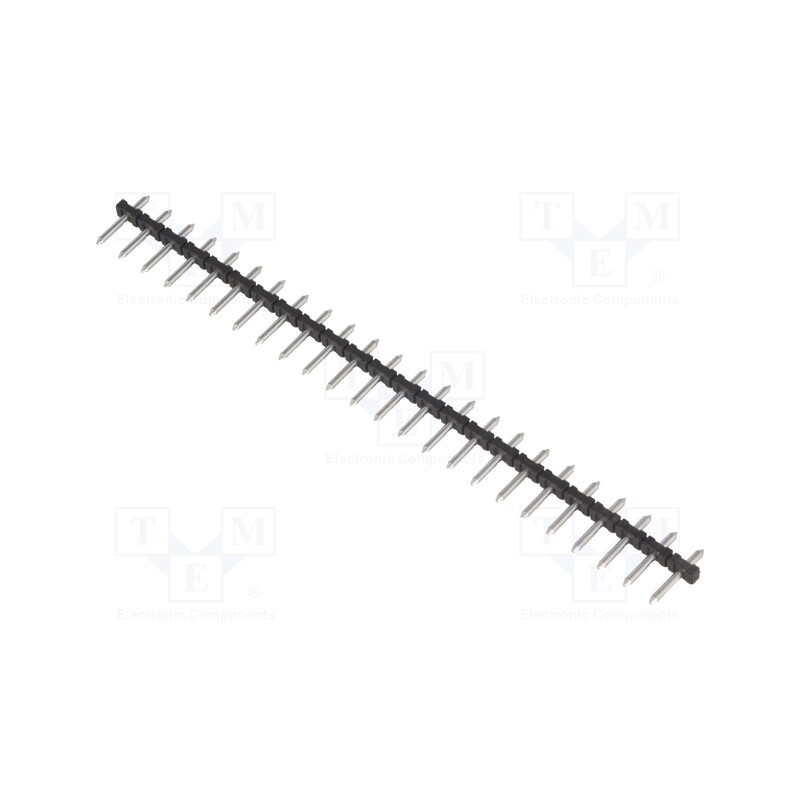 1 pcs x NINIGI - TB-5.0-PIN-24 - Pin strips, 5mm, ways: 24, straight, pin header, male, on PCBs, THT