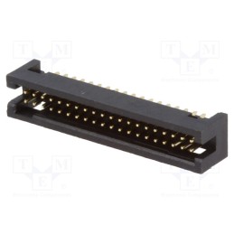 1 pcs x CONNFLY - DS1031-15-40V8B - Socket, IDC, male, PIN: 40, straight, THT, gold flash, 1.27mm