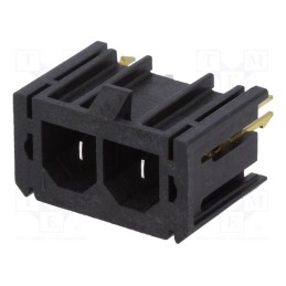 1 pcs x MOLEX - 431602102 - Connector: wire-board, SABRE, socket, male, PIN: 2, tinned, 18A, THT