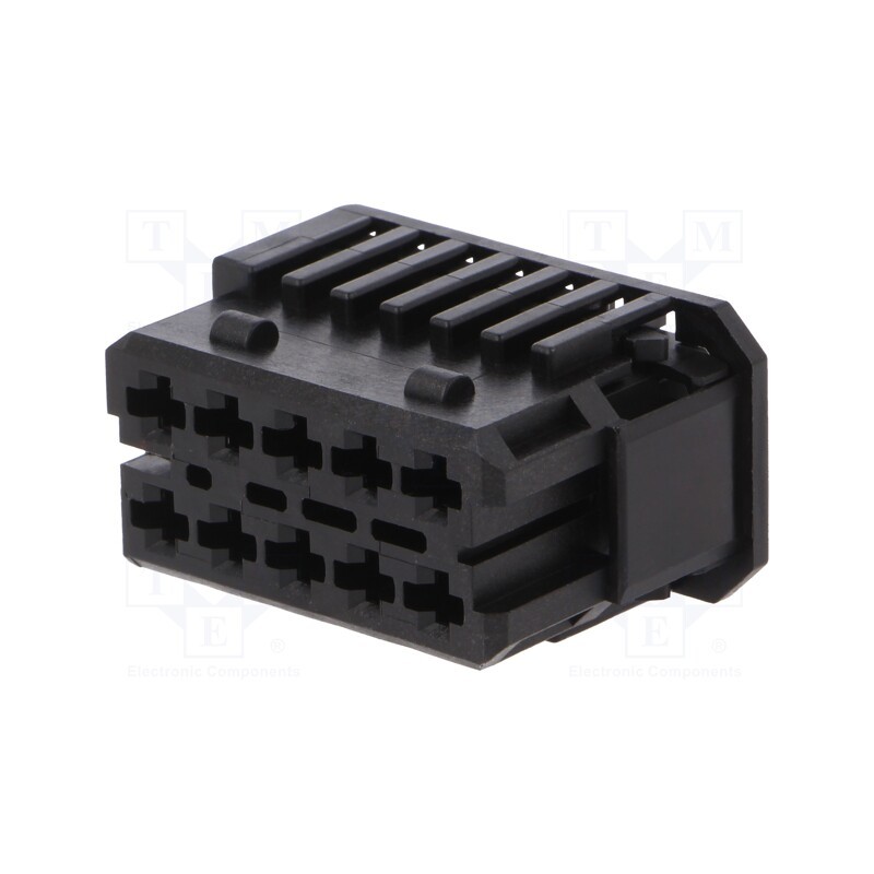 1 pcs x TE Connectivity - 1418994-1 - Connector: automotive, MCP 2.8, female, plug, for cable, PIN: 10