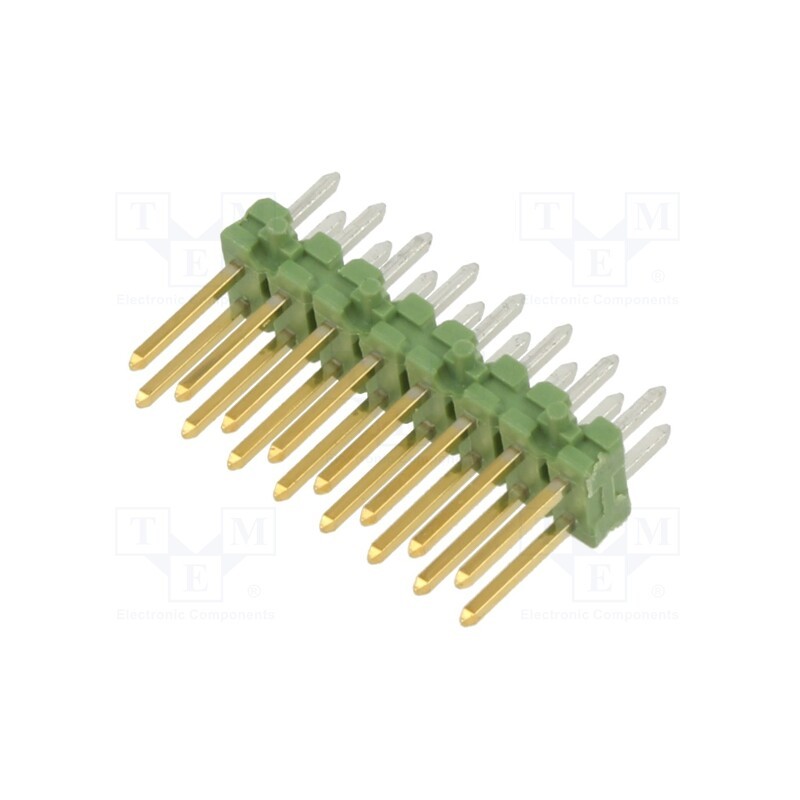 1 pcs x TE Connectivity - 825440-8 - Pin header, pin strips, AMPMODU, male, PIN: 16, straight, 2.54mm