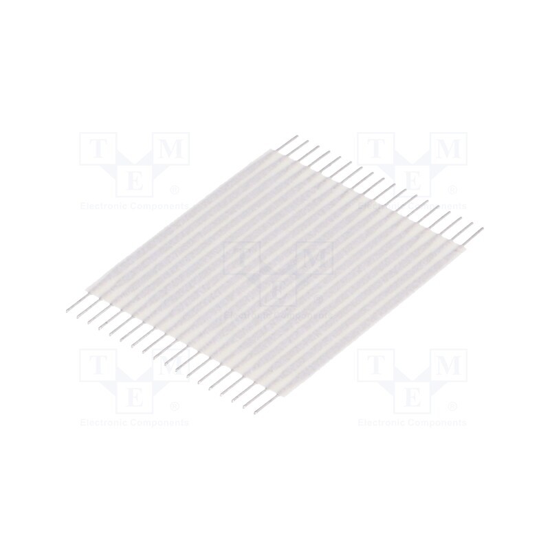 1 pcs x TE Connectivity - 1-1437130-6 - Connector: jumper cable, Cable ph: 1.27mm, L: 25.4mm, straight