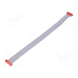 1 pcs x TE Connectivity - 2205063-3 - Cable: ribbon cable with connectors, PIN: 10, Layout: 2x5, plug
