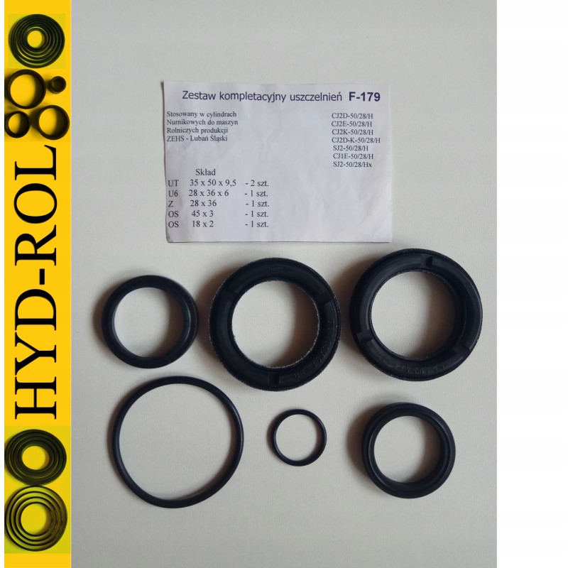 Bison F 179 chassis cylinder seals