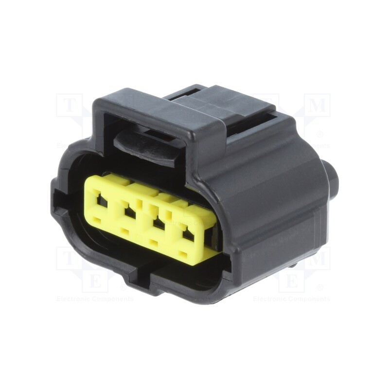 1 pcs x TE Connectivity - 184046-1 - 4 POS. PLUG ASSY, KEY A