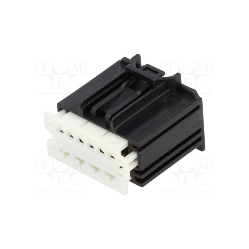 1 pcs x MOLEX - 313721000 - STAC64 ASSY RCPT 10 CKT HYB BLK POL A