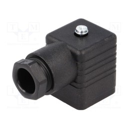 1 pcs x HIRSCHMANN - 932109100 GDM 3011 J SCHWARZ - Connector: valve connector, plug, form A, 18mm, female, PIN: 4, PG11