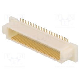 1 pcs x HIROSE - FX8C-60P-SV(91) - Connector: PCB to PCB, male, PIN: 60, 0.6mm, H: 4.45mm, FX8C, SMT