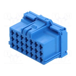 1 pcs x TE Connectivity - 6-968975-1 - Connector: automotive, MCP 2.8, female, plug, for cable, PIN: 21