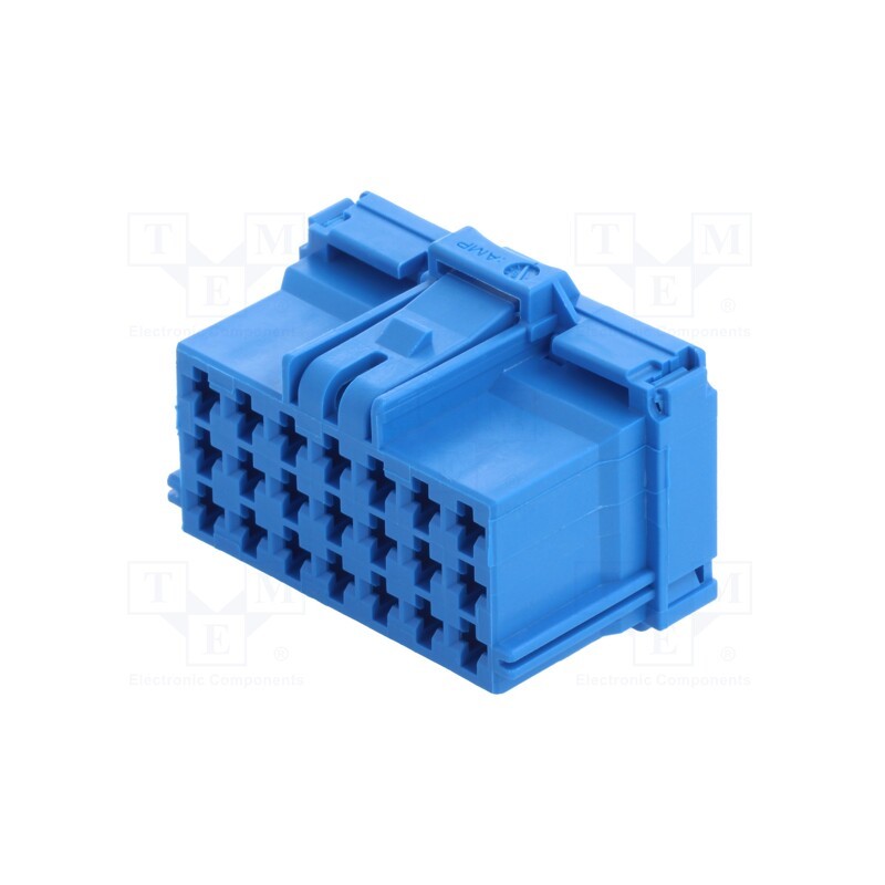 1 pcs x TE Connectivity - 6-968975-1 - Connector: automotive, MCP 2.8, female, plug, for cable, PIN: 21