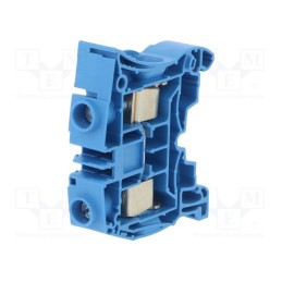 1 pcs x TE Connectivity - 1SNK512020R0000 (ZS25-BL) - Splice terminal: rail, 0.5÷25mm2, ways: 1, terminals: 2, blue, SNK