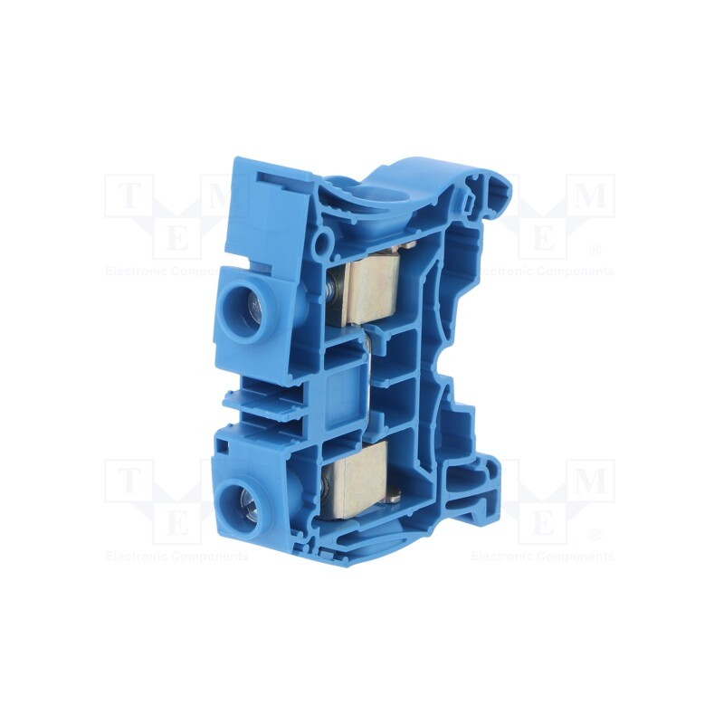 1 pcs x TE Connectivity - 1SNK512020R0000 (ZS25-BL) - Splice terminal: rail, 0.5÷25mm2, ways: 1, terminals: 2, blue, SNK