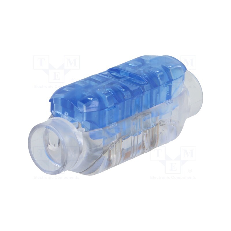 1 pcs x TE Connectivity - 2213800-4 - Quick splice, CoolSplice, IDC, 0.34÷0.52mm2, blue, ways: 2, IP68