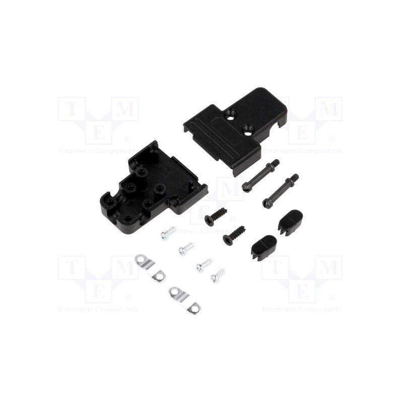 1 pcs x MH CONNECTORS - MHTRI-9-P-K - Enclosure: for D-Sub connectors, D-Sub 9pin,D-Sub HD 15pin