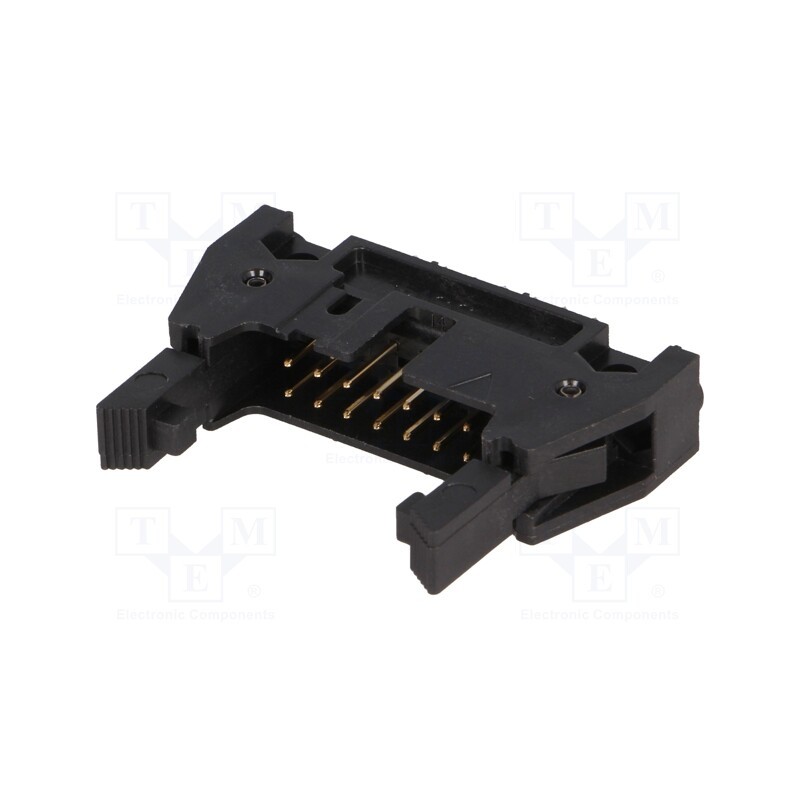 1 pcs x 3M - 7100251529 - Socket, IDC, male, PIN: 14, straight, with ejector, THT, gold-plated